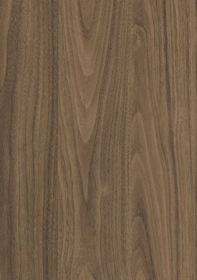Natural Carini Walnut closet finish