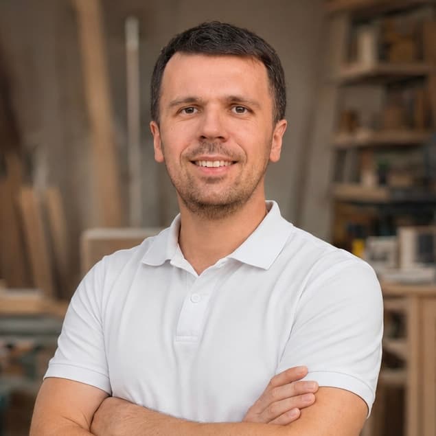 Eugene Petrenko, co-founder of Woodpecker Cabinetry